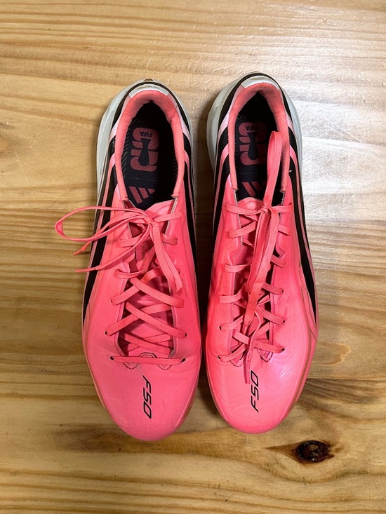 adidas Other - Adidas F50 Hyperfast Soccer Cleats Shoes FIFA 2026 Hot Pink Black & White Size 9